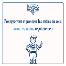 Le Petit Marseillais Vanilla Solid Soap - Antibacterial Effect - 4 x 100g