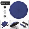 Men's Folding Umbrella, Automatic Open & Close, 12 Ribs, Heavy