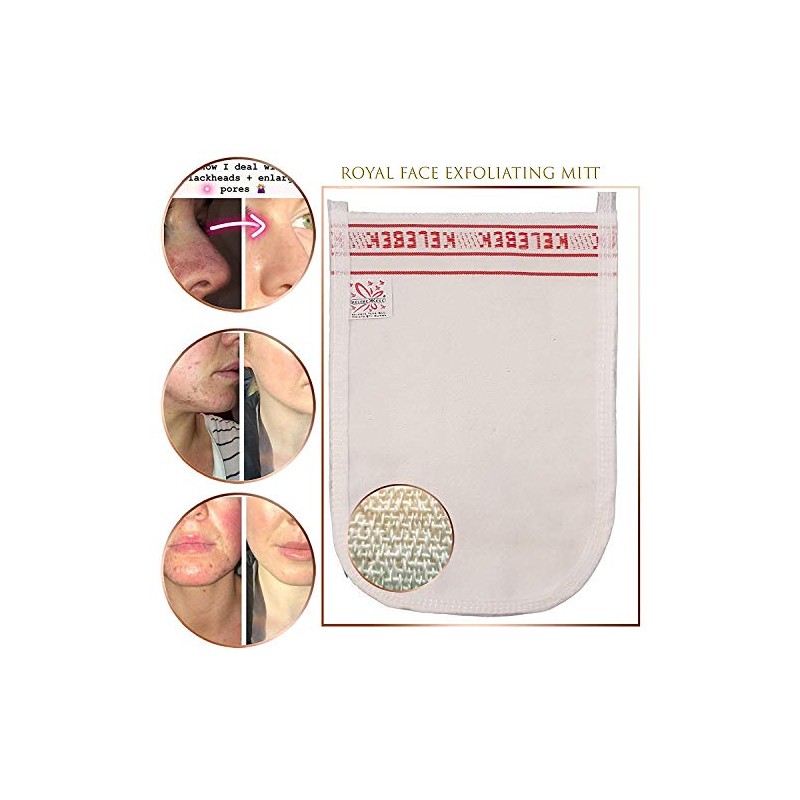 Kelebek Kese Turkish Hamam Bath Mitt, Dead Skin Remover, Body