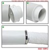 Kair Ducting Reducer 100mm to 80mm Duct Pipe Reduction Connector