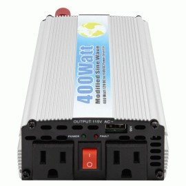 METRA PMX400MS  400 WATT MODIFIED SINE WAVE PWR INVERTER