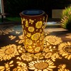 Deco&Dot Solar Lanterns Outdoor, Waterproof Hanging Solar Lantern Garden Decor,