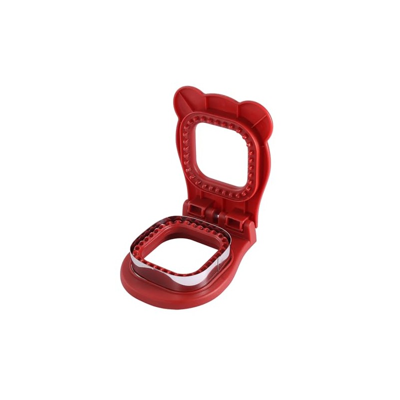 LEPCY Uncrustables Sandwich Maker Sealer Cutter, Crustless Sandwich Cutter, PB&J