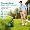 20V Cordless String Trimmer for Lawn Care – 12" Grass