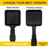 HONNE Non-Stick Coated Mini Grill Pan Cheese Melting Accessories for