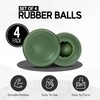 NDS Camping Chair Stabilizing Rubber Ball Feet, 55mm, Green, Durable,