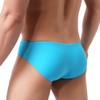 Summer Code Mens Solid Swim Briefs Drawstring Bikini Sport Swimsuit