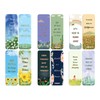 Creanoso Inspirational Garden Bookmarks (2-Sets x 6 Cards) – Great