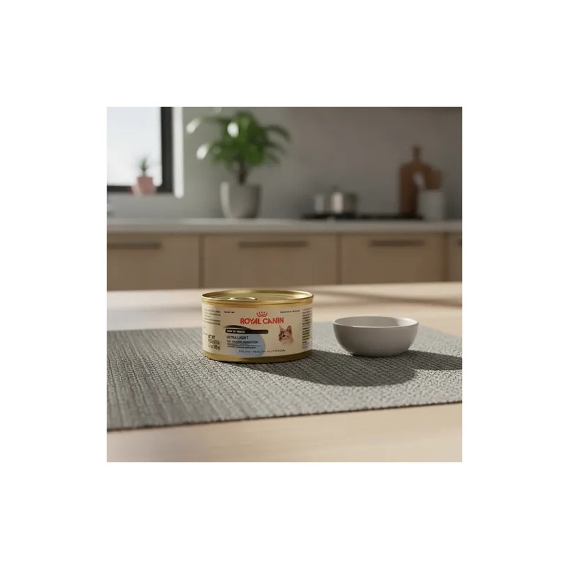 Royal Canin Ultra Light Comida Húmeda Gatos Adultos 6 X