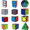 Ahyuan Speed Cube Set 12 Pack Magic Speed Cube Bundle