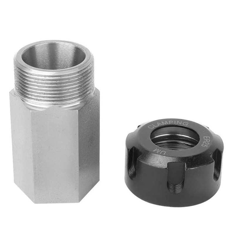 Yuecoom ER25 Collet Block, Square/Hex Collet Block Set, High Precision