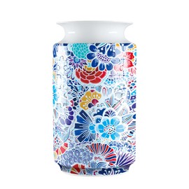 Unique 3D Plastic Puzzle Flower Arrangement Decorative Vase for Adults on Valentine's Day, Christmas, Mother's Day and Housewarming(Mixed Colors)