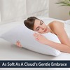 ZPECC White Pillow Cases Queen Size Set of 4, 20x30