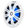 KICKER 49KM604WL KM 6.5" 4Ω Blue LED Marine Coaxial Speakers