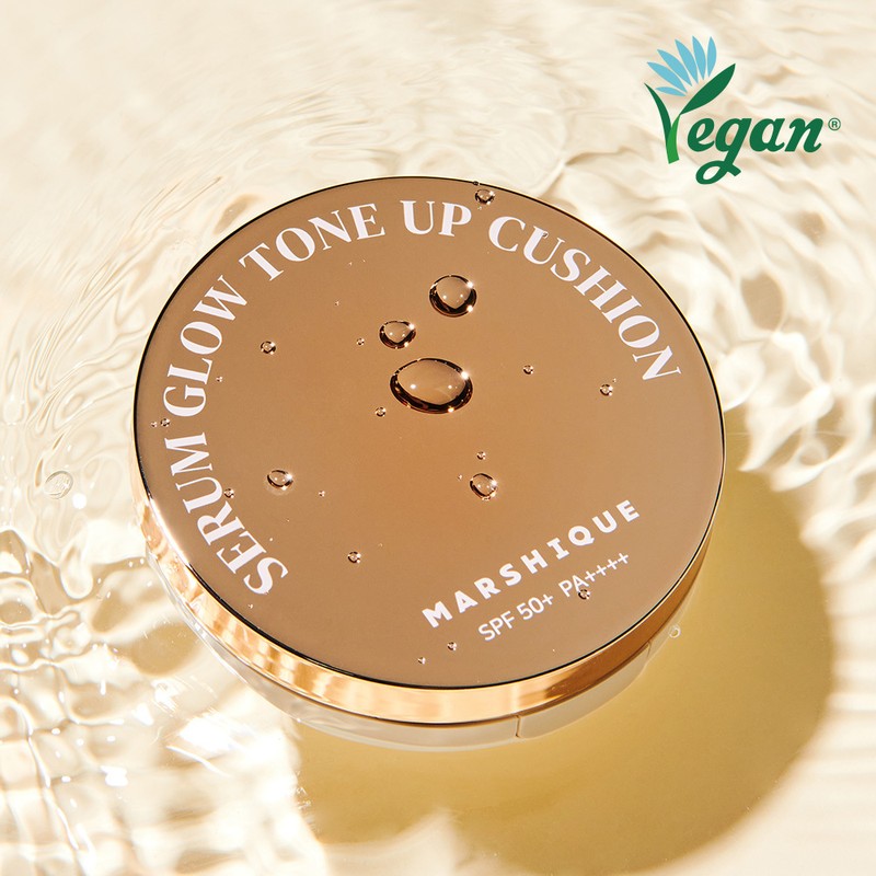 MARSHIQUE Serum Glow Tone Up Cushion 12g - MARSHIQUE Serum