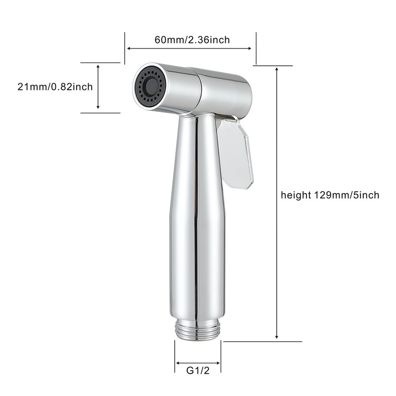Gaosin Handheld Bidet Sprayer Warm Water Bidet Hand Held Sprayer