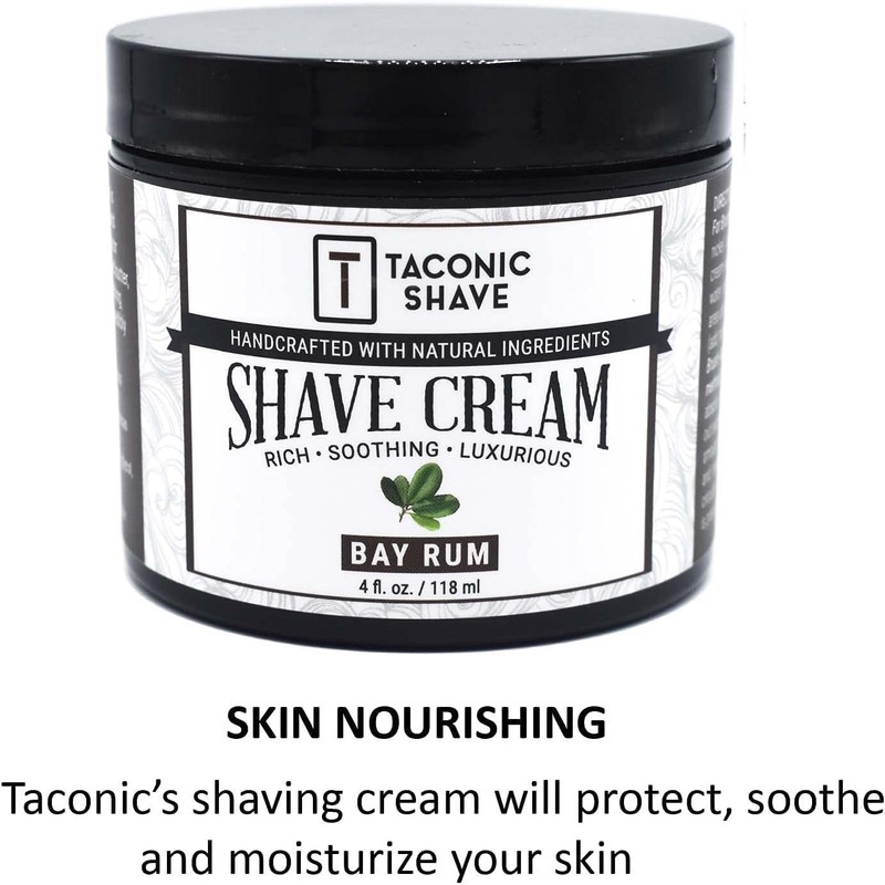 Taconic Shave, All Natural Shave Cream – Highly-Concentrated, Shaving Cream