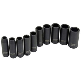 Craftsman Evolv 10 pc. Deep Impact Socket Set: 1/2-Inch Drive; Standard (SAE); Model 16886