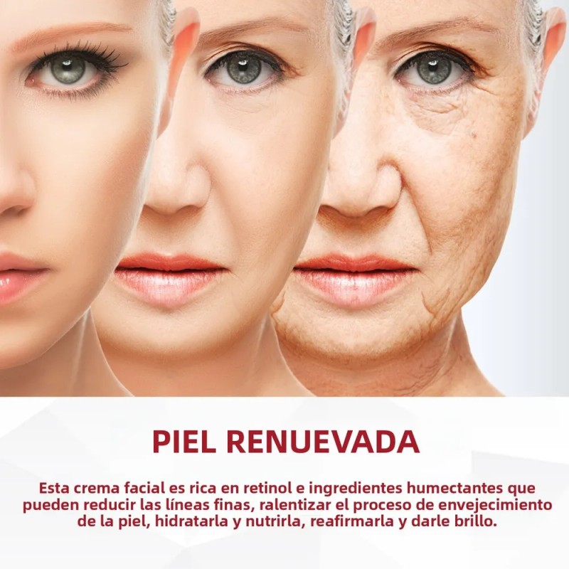 Crema Antiarrugas Facial Hidratante Diaria