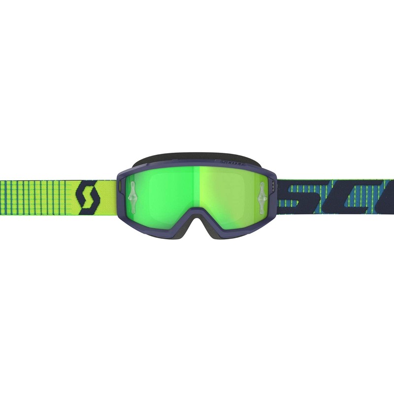 Scott Goggle Primal blue/yellow green chro wks