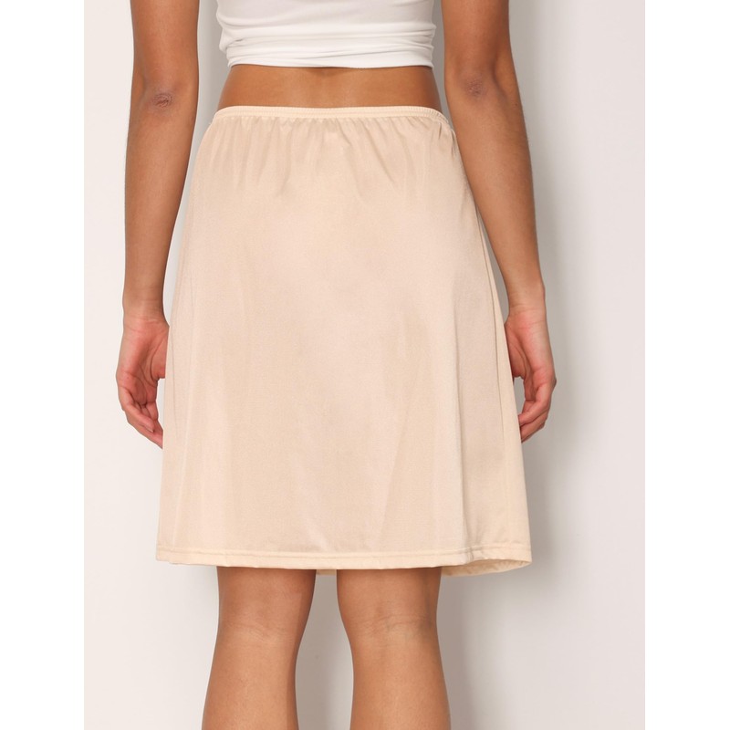 GYS Women's Nylon Half Slips for Under Dresses Anti-Static Underskirt,