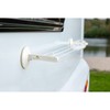 cartrend Caravan Washing Line with 2 Suction Cups Extendable for