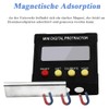 Mesee Digital LCD Protractor, Mini Digital Inclinometer Magnetic Base, Level