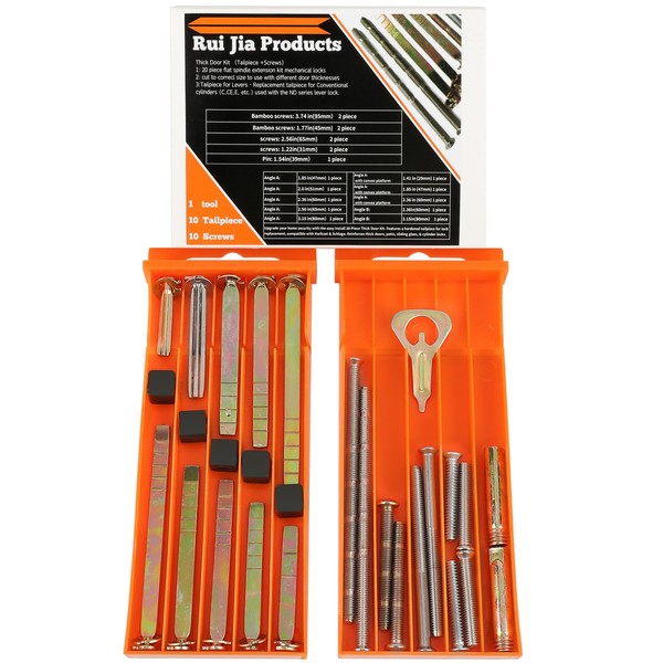 20-Piece Thick Door Kit 2.25 to 4 in for SC1,