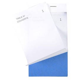 Blocs Maitre d'Hôtel 8x15cm 50 Feuillets Dupli Autocopiants