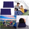 Pack of 2 Inflatable Pillows, Inflatable Camping Cushion, Comfortable Travel