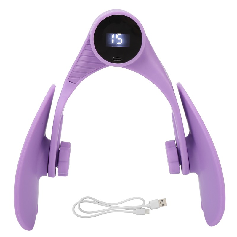 Thigh Exerciser Triangular Shape Massaging 360 Degree Rotating Inner Thigh