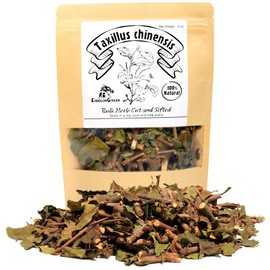 EidolonGreen [China Medicinal Herb] Dried Chinese Mistletoe (Taxillus chinensis/Sang ji sheng/桑寄生) Stems and Leaves 3 Oz (88g)