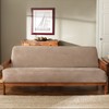 SureFit Home Décor Soft Suede Futon Slipcover, Polyester, Machine Washable,