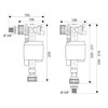 Wirquin 10722270 Doblo Tap FR/NL, Grey
