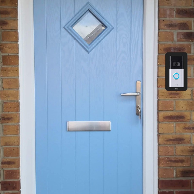 Non-Adhesive Wall Plate Compatible with RingDoorbell Battery Doorbell & Older
