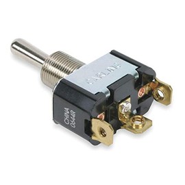 Carling Technologies Toggle Switch, Number of Connections: 3, Switch Function: Momentary On/Off/Momentary On - 6FC54-73