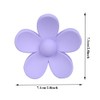 4Pcs Flower Claw Clips Matte Flower Hair Clip Strong Hold