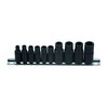 Laser 7901 Tap Socket Set 3/8"D, 1/4"D 10pc