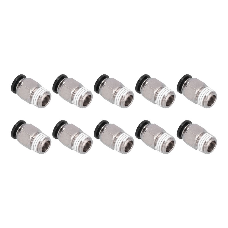 Externally Pneumatic Quick Plug Connector Good Sealing Durable Quick Pneumatic