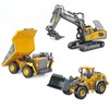 Remote Control Car 1:20 Scale Children's Toy Remote Control Car:_Bulldozer