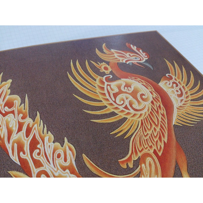 Good Luck. Feng Shui 色紙 Southern God Mysterious