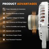 110A High Output Alternator Compatible with 2013 2014 2015 2016