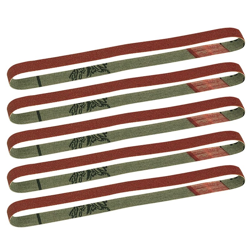 Proxxon 28579 Silicon carbide sanding belts for BSL 115/E, 180