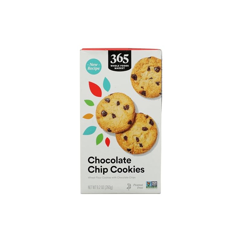 365 by Whole Foods Market Chocolate Chip Cookies, 9.2 OZ