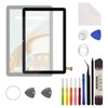SwarKing New Touch Screen Digitizer Replacement for Vortex ZTAB10 with