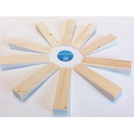 ShieldUp 10 x Wooden Wedges or Shims or Doorstops