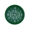 IslamicDecorations 8 Quranic Verses Ayats of Suratul-Waqiah Green Silver-Tone Moslem