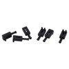 6 Pcs Electric Guitar Bridge Saddle Standard Zinc Alloy Guitar