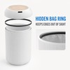 10L Automatic Motion Sensor Trash Can with Lid and Pressure
