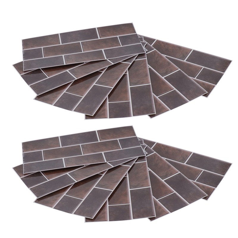 2 Sets Tile Sticker Retro Classic Self Adhesive Waterproof Sticker